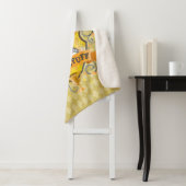 Harry Potter | Charmante HUFFLEPUFF™ Wapenschild Sherpa Deken (In situ)