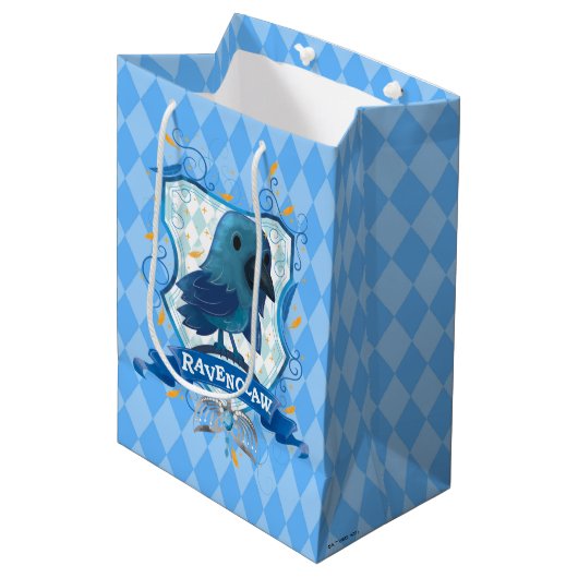 Harry Potter | Charmante RAVENCLAW™ Wapen Medium Cadeauzakje (Voorkant Gekanteld)