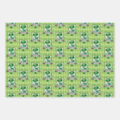 Harry Potter | Charmante SLYTHERIN™ Wapen Inpakpapier Vel (Voorkant 3)