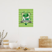 Harry Potter | Charmante SLYTHERIN™ Wapen Poster (Keuken)