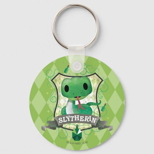 Harry Potter | Charmante SLYTHERIN™ Wapen Sleutelhanger (Voorkant)