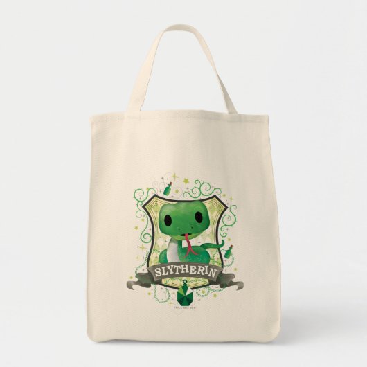Harry Potter | Charmante SLYTHERIN™ Wapen Tote Bag (Voorkant)