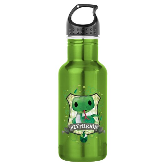 Harry Potter | Charmante SLYTHERIN™ Wapen Waterfles (Voorkant)