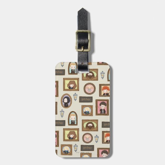 HARRY POTTER™ Chibi Afbeelding Lijst Bagagelabel (Voorkant verticaal)