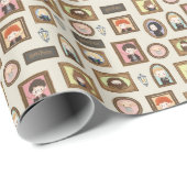 HARRY POTTER™ Chibi Afbeelding Lijst Cadeaupapier (Rol Hoek)
