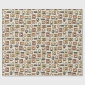 HARRY POTTER™ Chibi Afbeelding Lijst Cadeaupapier (Vlak)