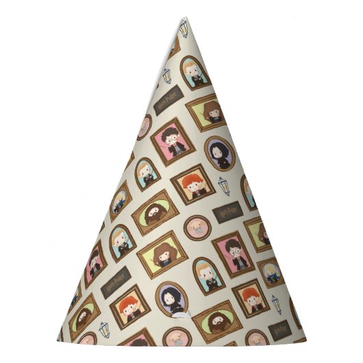 HARRY POTTER™ Chibi Afbeelding Lijst Feesthoedjes (Links)