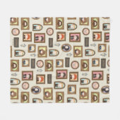 HARRY POTTER™ Chibi Afbeelding Lijst Fleece Deken (Voorkant (Horizontaal))