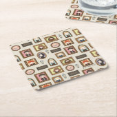 HARRY POTTER™ Chibi Afbeelding Lijst Kartonnen Onderzetters (Schuin)