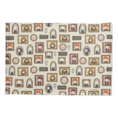 HARRY POTTER™ Chibi Afbeelding Lijst Kussensloop (Achterkant)