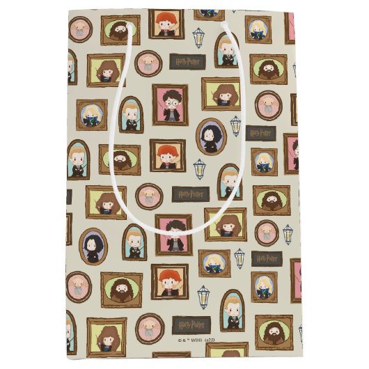 HARRY POTTER™ Chibi Afbeelding Lijst Medium Cadeauzakje (Voorkant)