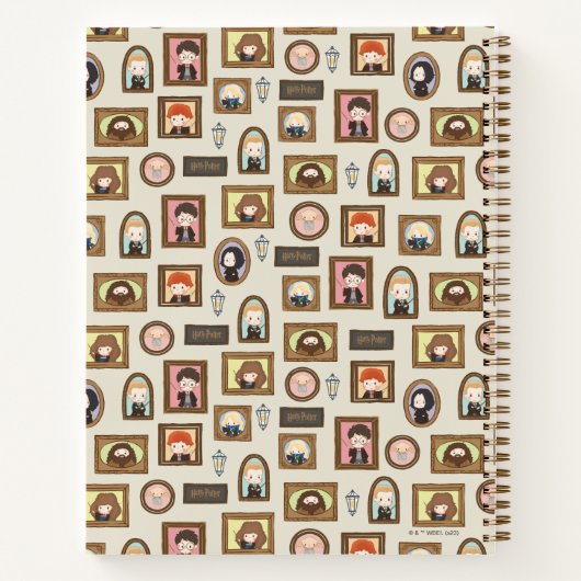 HARRY POTTER™ Chibi Afbeelding Lijst Notitieboek (Achterkant)