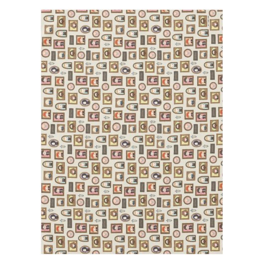 HARRY POTTER™ Chibi Afbeelding Lijst Tafelkleed (Voorkant)