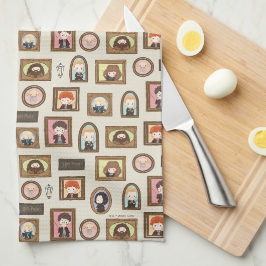 HARRY POTTER™ Chibi Afbeelding Lijst Theedoek (Quarter Fold)