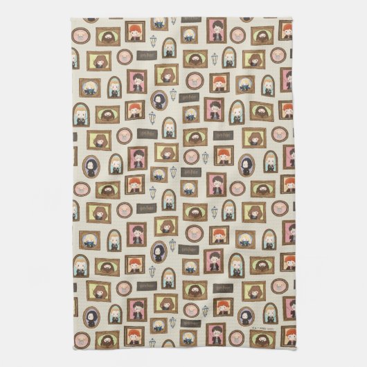 HARRY POTTER™ Chibi Afbeelding Lijst Theedoek (Verticaal)