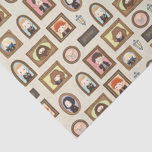 HARRY POTTER™ Chibi Afbeelding Lijst Tissuepapier (Detail)