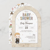 Harry Potter Chibi Draco Malfidus Wizard Baby show Kaart (Voorkant / Achterkant)