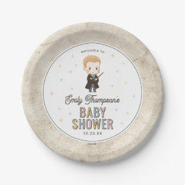 Harry Potter Chibi Draco Malfoy Tovenaar Baby Show Papieren Bordje