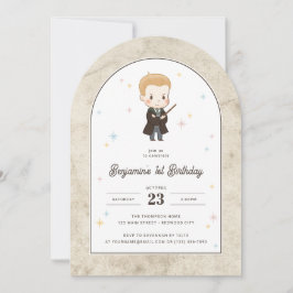 Harry Potter | Chibi Draco Malfoy Tovenaar Verjaar Kaart