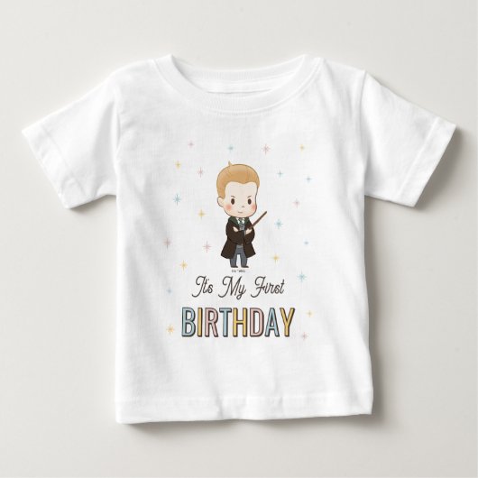 Harry Potter Chibi Draco Malfoy Tovenaar Verjaarda (Voorkant)