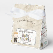 Harry Potter Chibi Draco Malfoy Wizard Baby Shower Bedankdoosjes (Voorkant Zijde)