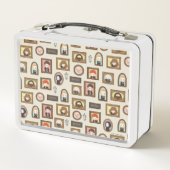 HARRY POTTER™ Chibi Fotolijst Patroon (Achterkant)