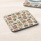 HARRY POTTER™ Chibi Fotolijst Patroon Bier Onderzetter (Linkerzijde)