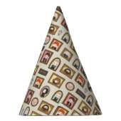 HARRY POTTER™ Chibi Fotolijst Patroon Feesthoedjes (Rechts)