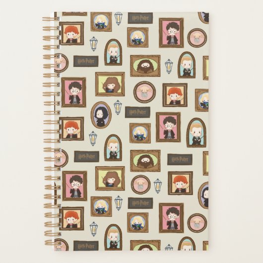 HARRY POTTER™ Chibi Fotolijst Patroon Planner (Voorkant)