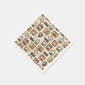 HARRY POTTER™ Chibi Fotolijst Patroon Servet (Hoek)