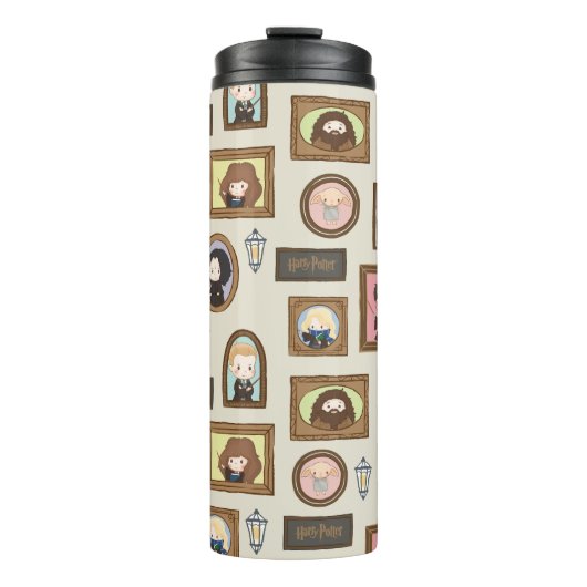 HARRY POTTER™ Chibi Fotolijst Patroon Thermosbeker (Voorkant)