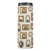 HARRY POTTER™ Chibi Fotolijst Patroon Thermosbeker (Achterkant)