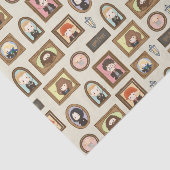 HARRY POTTER™ Chibi Fotolijst Patroon Tissuepapier (Detail)