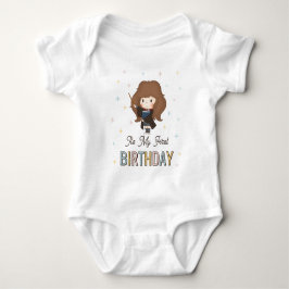 Harry Potter Chibi Hermione Tovenaar Verjaardag Romper