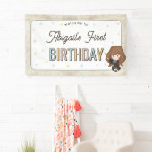 Harry Potter Chibi Hermione Tovenaar Verjaardag Spandoek (Insitu)