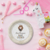 Harry Potter Chibi Hermione Wizard Baby Shower Papieren Bordje (Feest)