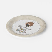Harry Potter Chibi Hermione Wizard Baby Shower Papieren Bordje (Gekanteld)