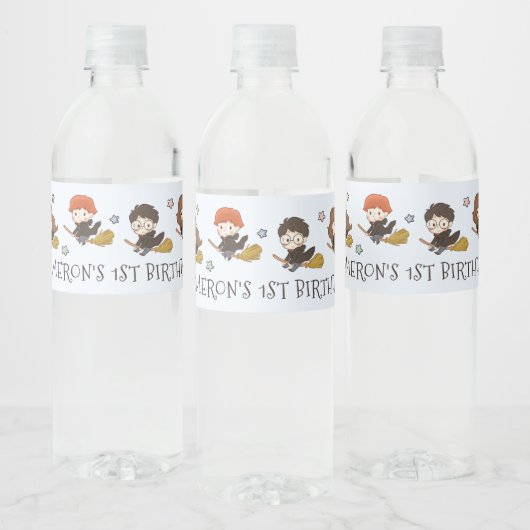 Harry Potter Chibi Karakter Waterfles Etiket (Flessen)