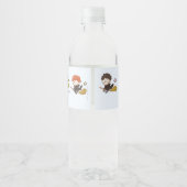 Harry Potter Chibi Karakter Waterfles Etiket (Achterkant)