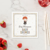 Harry Potter Chibi Ron Weasley Tovenaar Baby Showe Servet (Insitu)