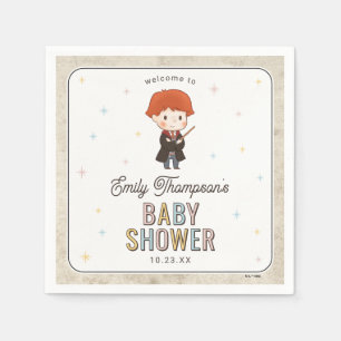 Harry Potter Chibi Ron Weasley Tovenaar Baby Showe Servet