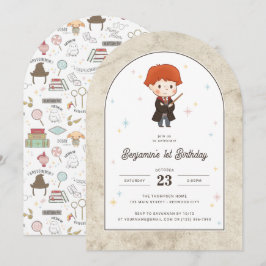 Harry Potter | Chibi Ron Weasley Tovenaar Verjaard Kaart