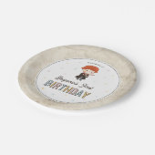 Harry Potter Chibi Ron Weasley Tovenaar Verjaardag Papieren Bordje (Gekanteld)