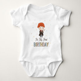 Harry Potter Chibi Ron Weasley Tovenaar Verjaardag Romper