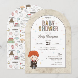 Harry Potter Chibi Ron Weasley Tovverslag Babyfees Kaart