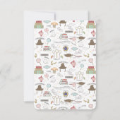 Harry Potter Chibi Ron Weasley Wizard Baby Shower Bedankkaart (Achterkant)