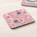 HARRY POTTER™ | Chocolade-kikkers en Snoep-patroon Bier Onderzetter<br><div class="desc">Bekijk dit ontwerp van het HARRY POTTER™-snoep.</div>