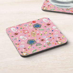 HARRY POTTER™   Chocolade-kikkers en Snoep-patroon Bier Onderzetter