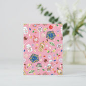 HARRY POTTER™ | Chocolade-kikkers en Snoep-patroon Briefkaart (Staand voorkant)