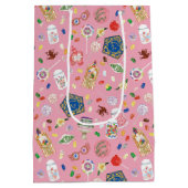 HARRY POTTER™ | Chocolade-kikkers en Snoep-patroon Medium Cadeauzakje (Achterkant)